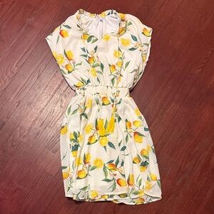 Lemon print dress